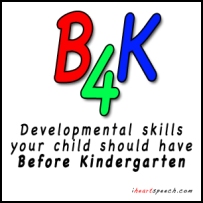 Developmental Skills your child should have before kindergarten